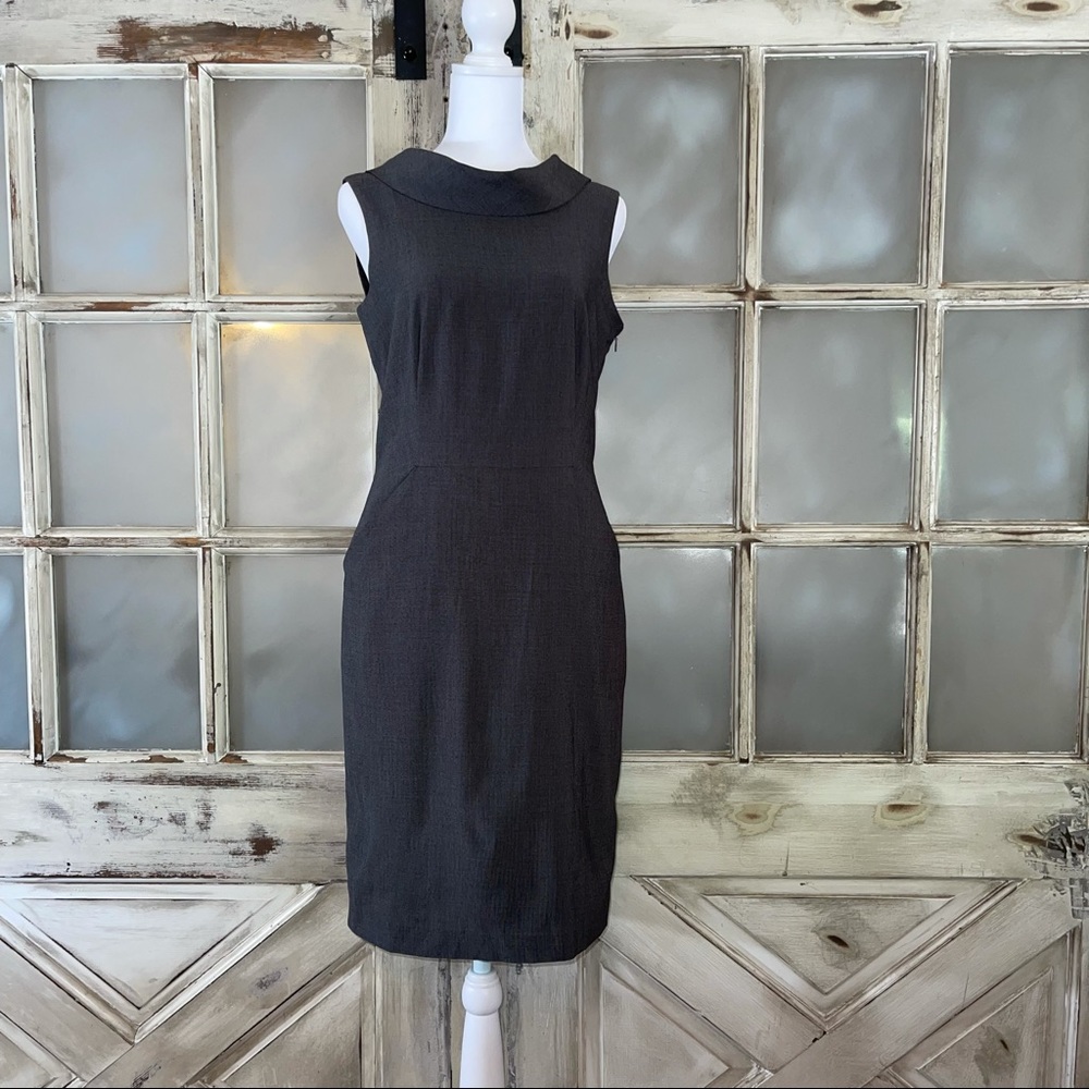 Calvin Klein charcoal gray dress size 4